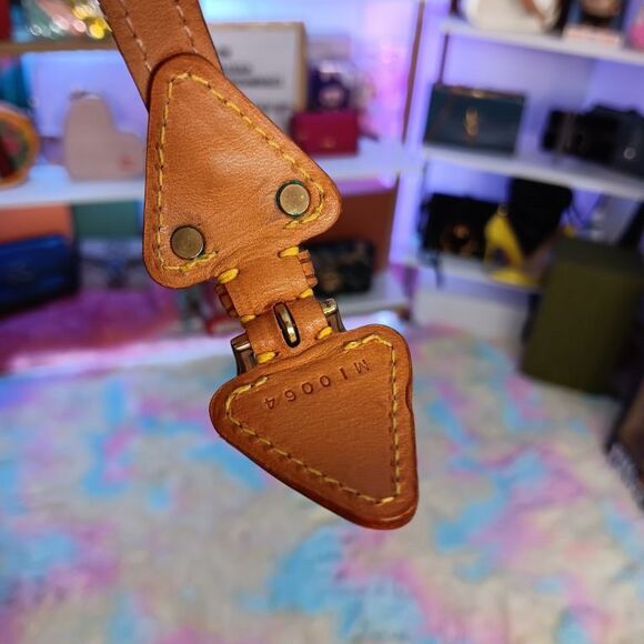 Louis Vuitton Brown Monogram Vachetta Leather Theda Bracelet - Picture 6 of 8